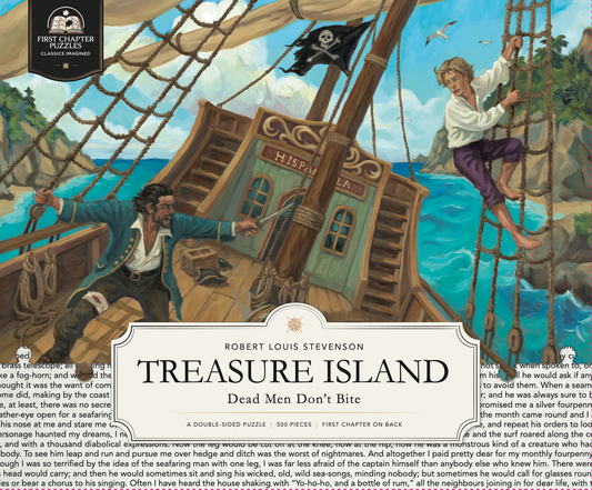 Treasure Island — Dead Men Don’t Bite | 500-Piece Double-Sided Puzzle